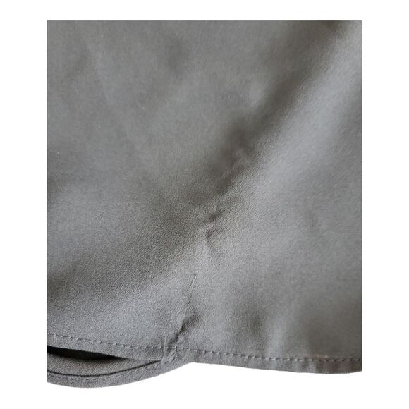 Madewell Black Tie Front Blouse w/ Back Cut-out Size XS - Picture 4 of 6